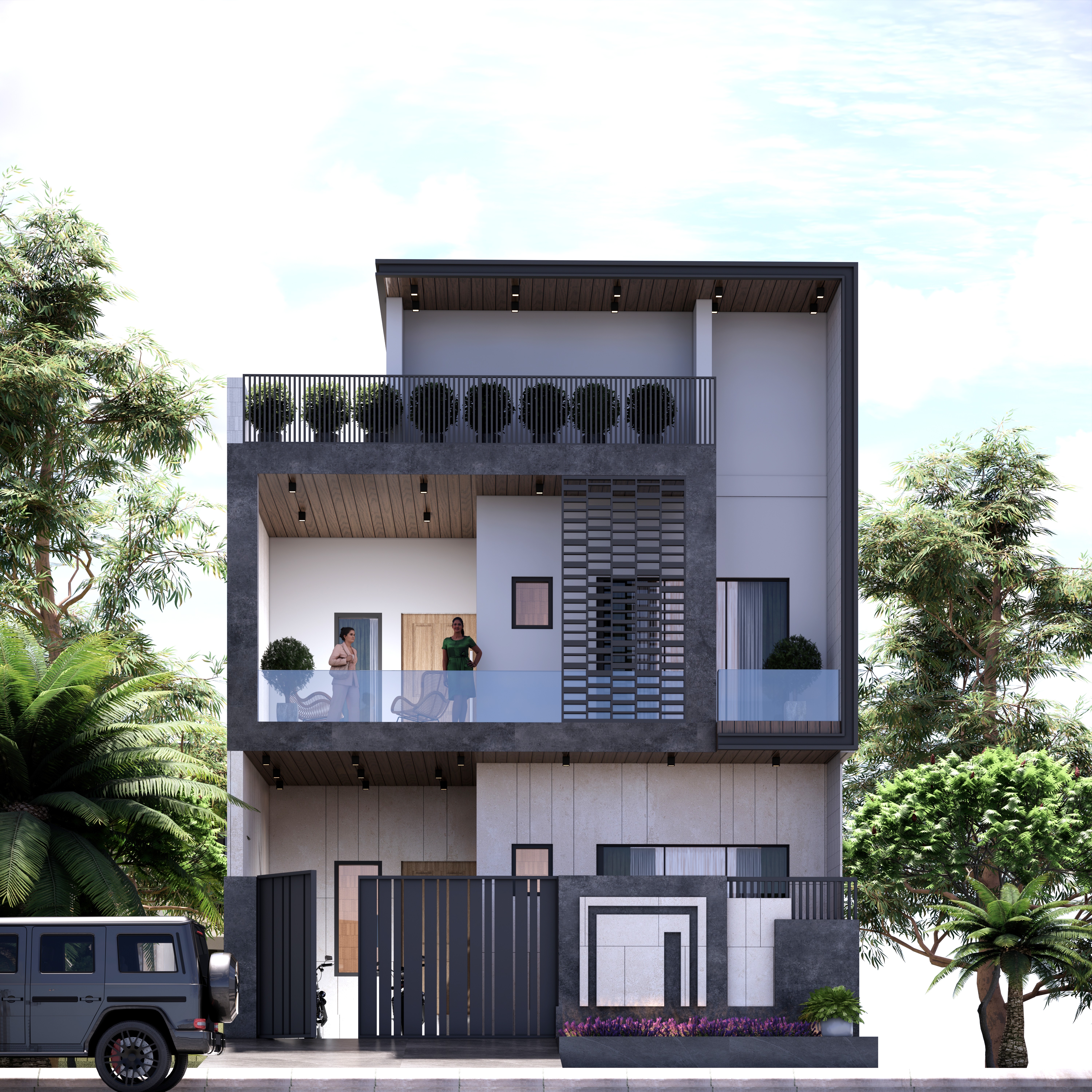 Triple Storey Residence