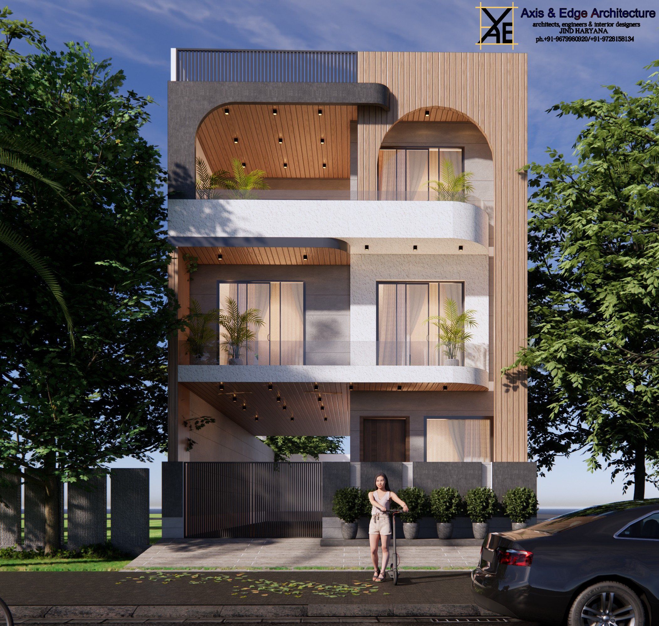 Curved Arch Elevation