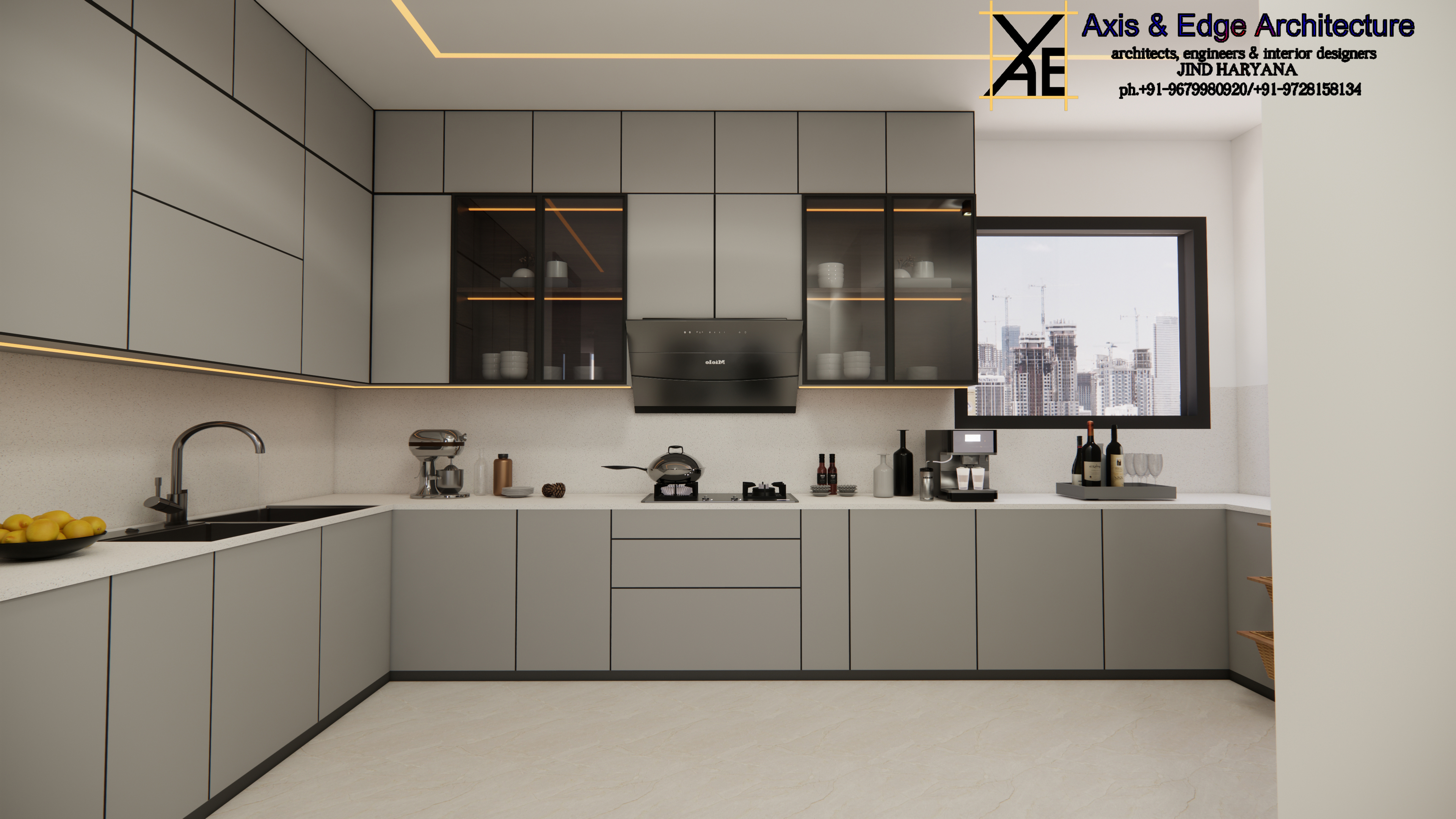 Modular Kitchen View A