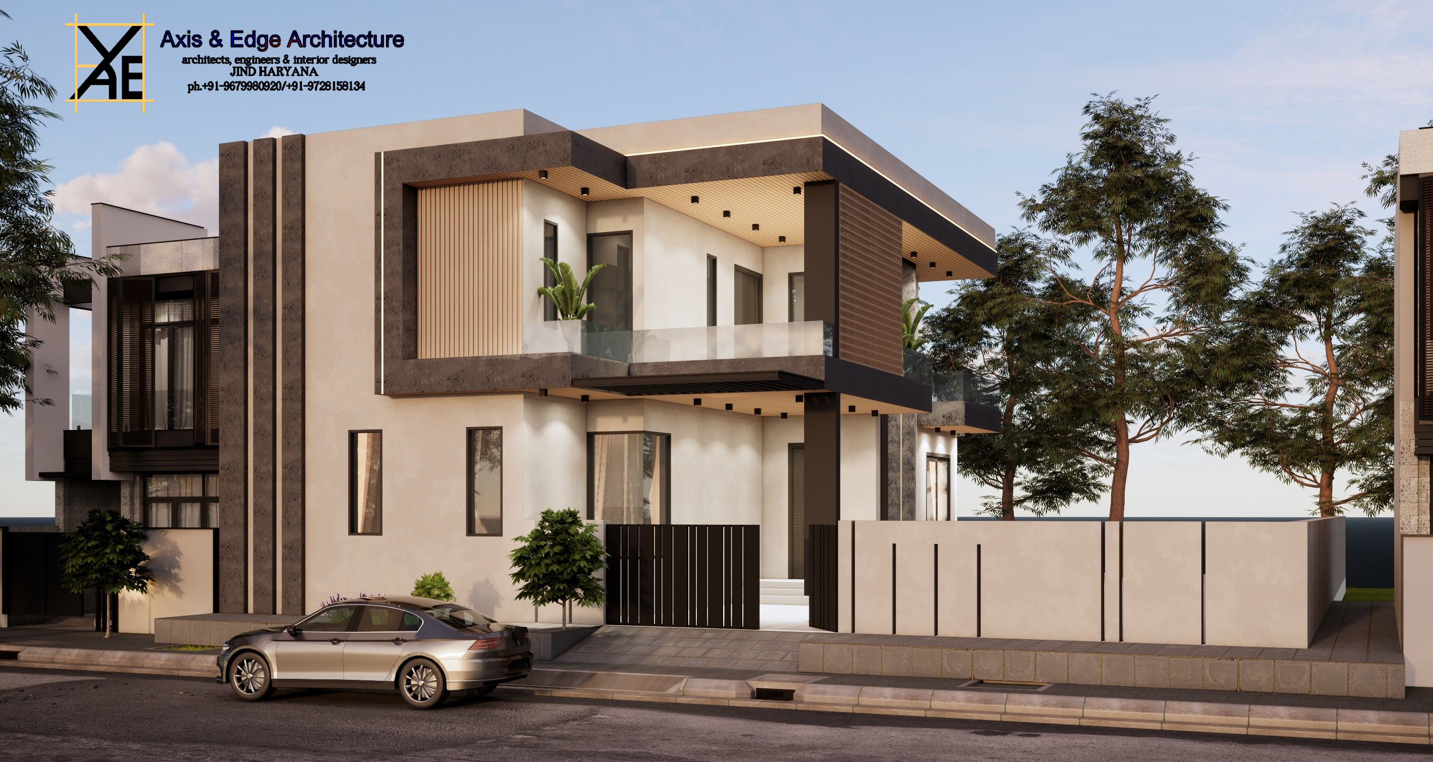 Contemporary Residence Dusk